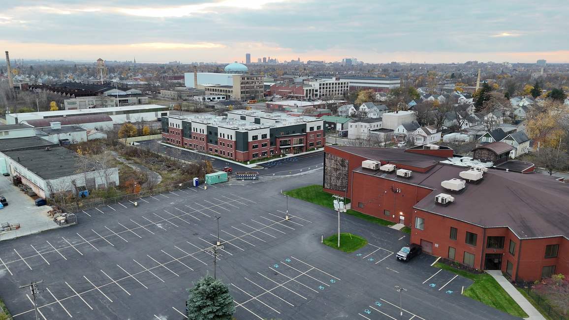 Mt. Olive Aerial View Distance